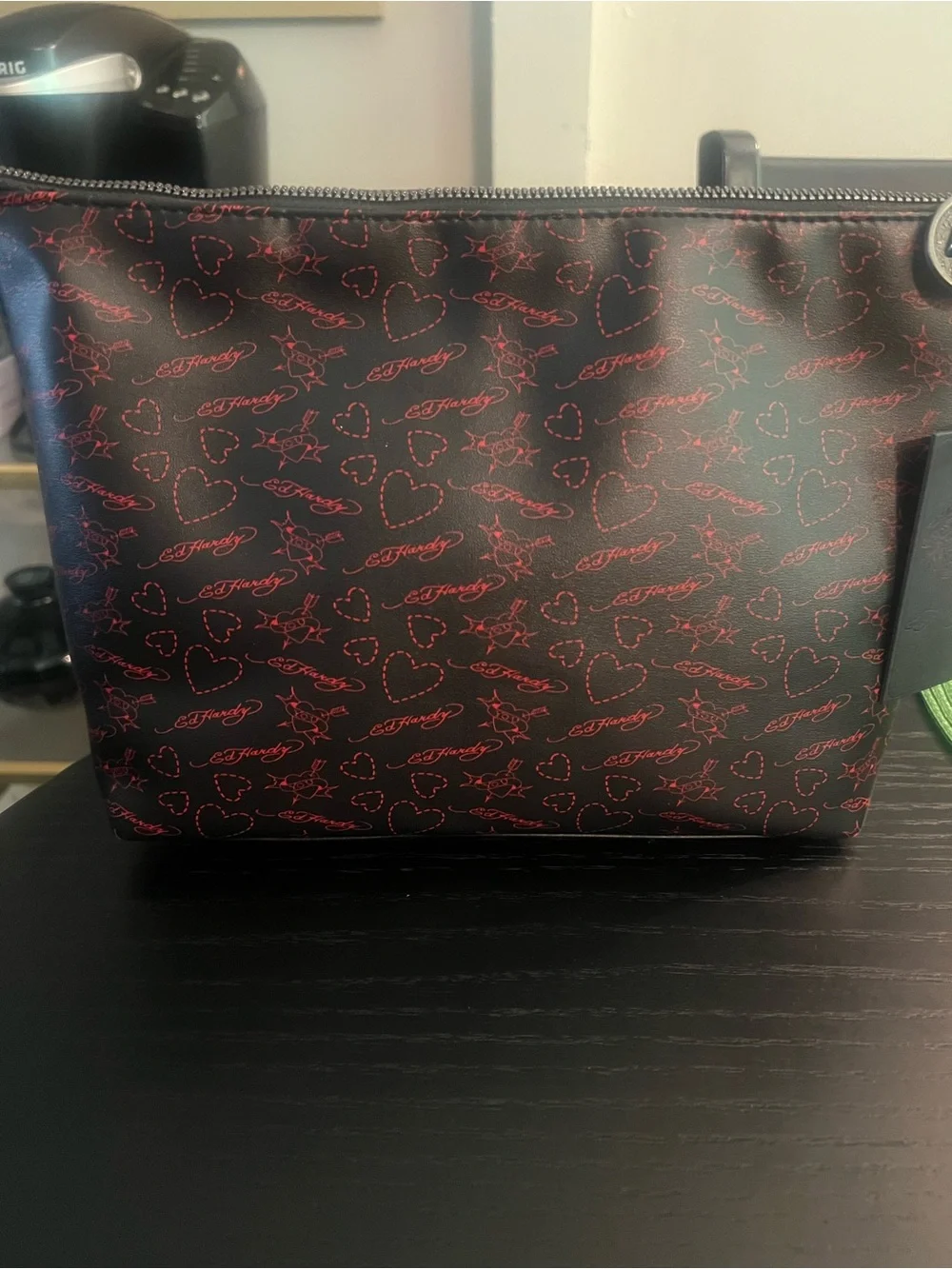 Ed Hardy Cosmetic Pouch (NWT)
